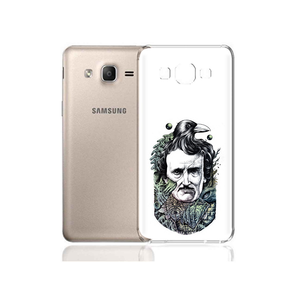 

Чехол MyPads Tocco для Samsung Galaxy A7 (2015) Эдгар Аллан с вороном (PT11625.595.203), Прозрачный, Tocco