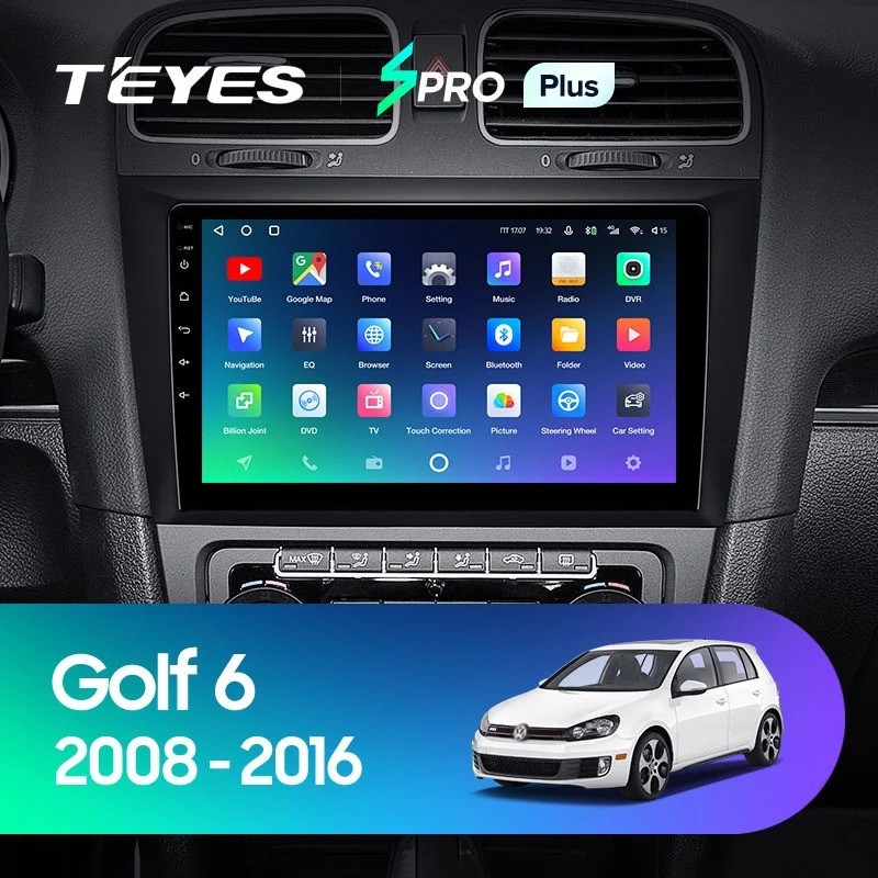Штатная магнитола Teyes SPRO Plus 464 Volkswagen Golf 6 2008-2016 3290000₽