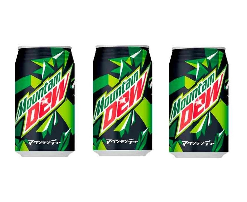 Газированный напиток Mountain Dew Япония, 0,35 л х 3 шт