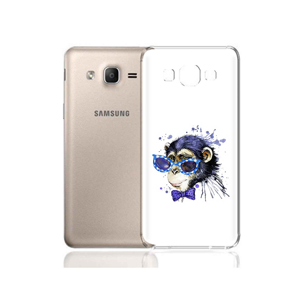 

Чехол MyPads Tocco для Samsung Galaxy A7 (2015) акварельная обезьяна (PT11625.595.216), Прозрачный, Tocco