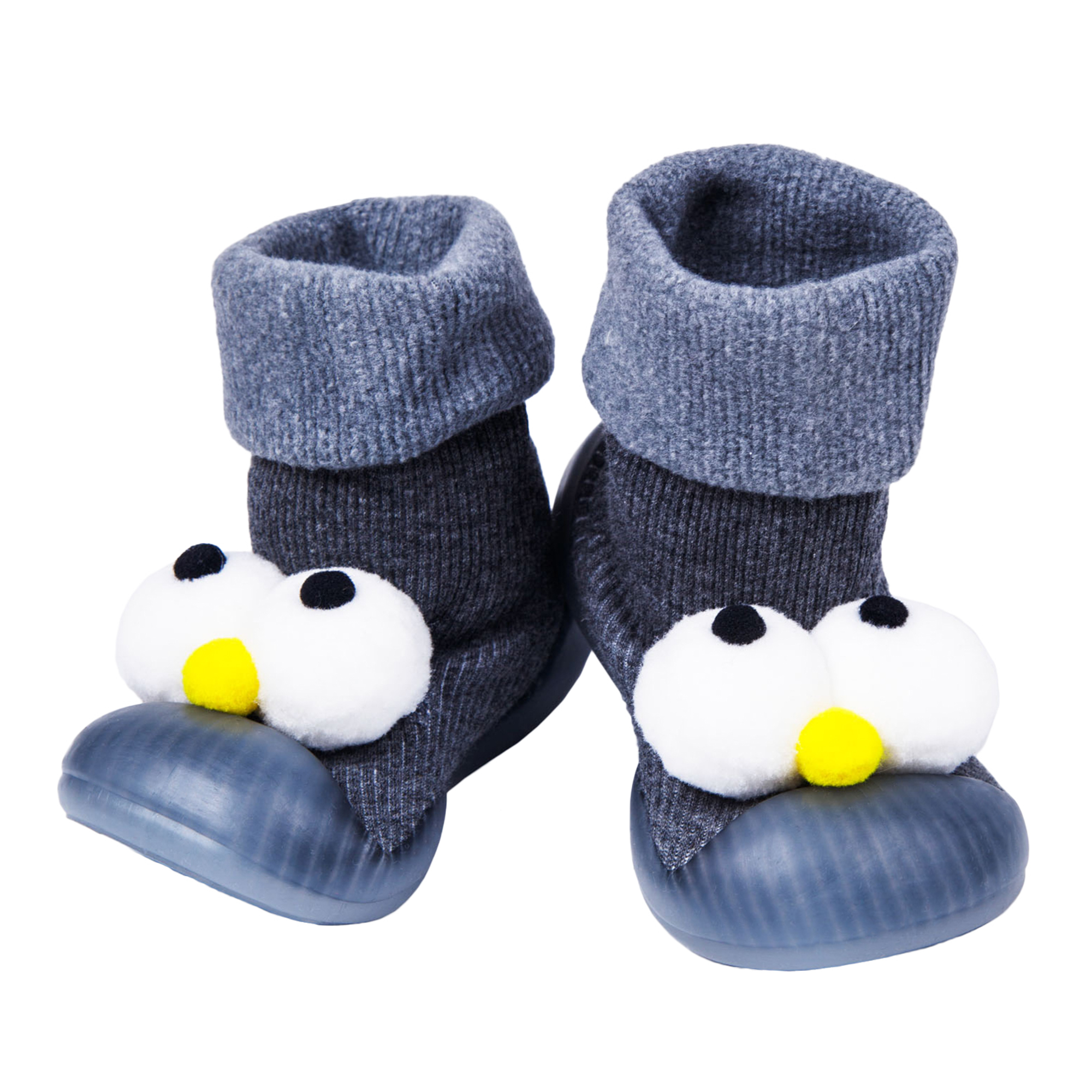 

Ботиночки-носочки Amarobaby First Step Fancy серые, с дышащей подошвой,р. 21, Серый, AB-OB21-FSFC2