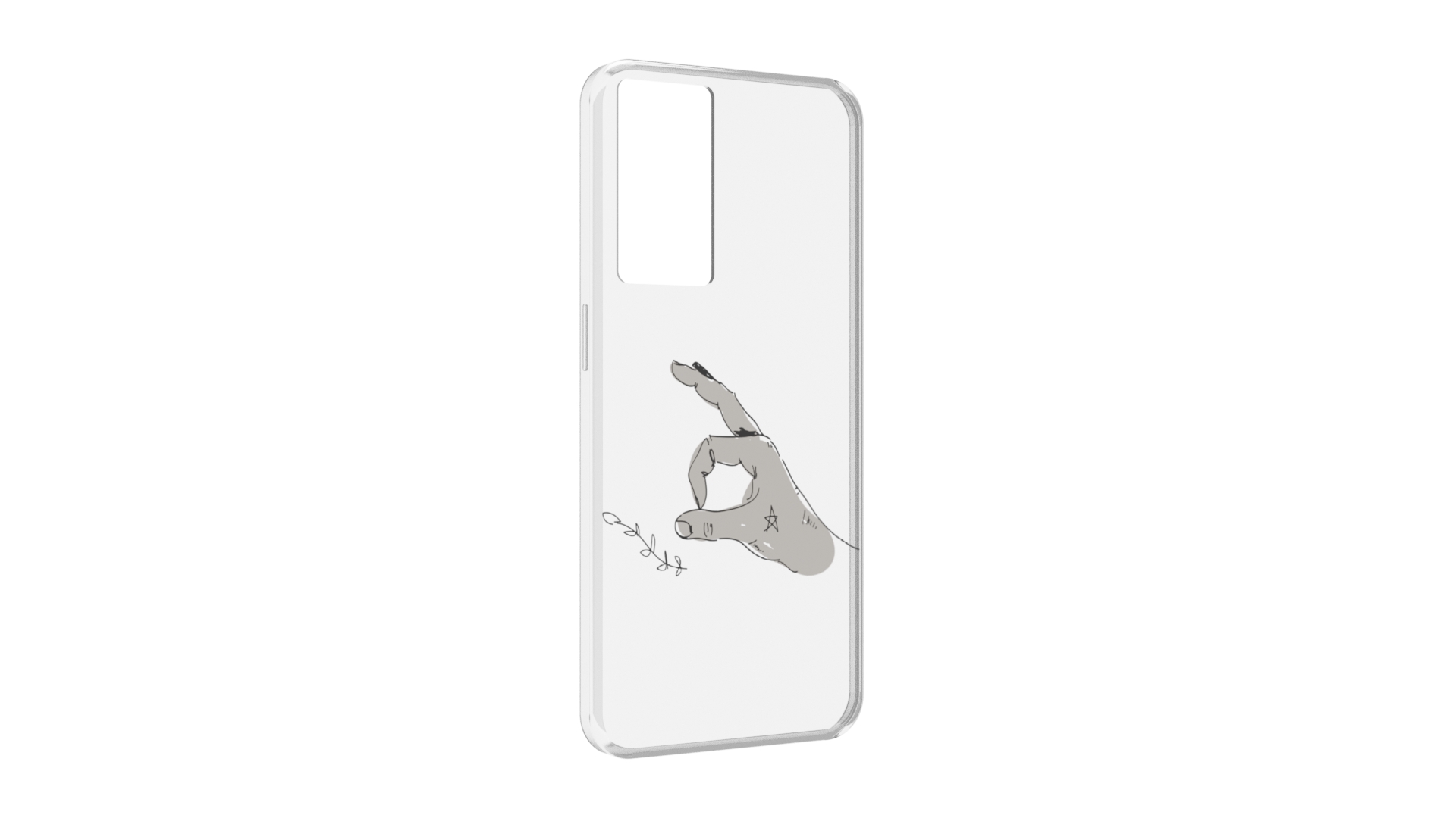

Чехол MyPads кольцо для OPPO A96 5G / Reno7 Lite / Reno 7Z / F12 Pro 5G, Прозрачный, Tocco