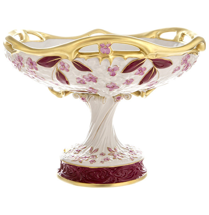 

Фруктовница 30 см красная Royal Dux Bohemia "Райское дерево" 2 169762