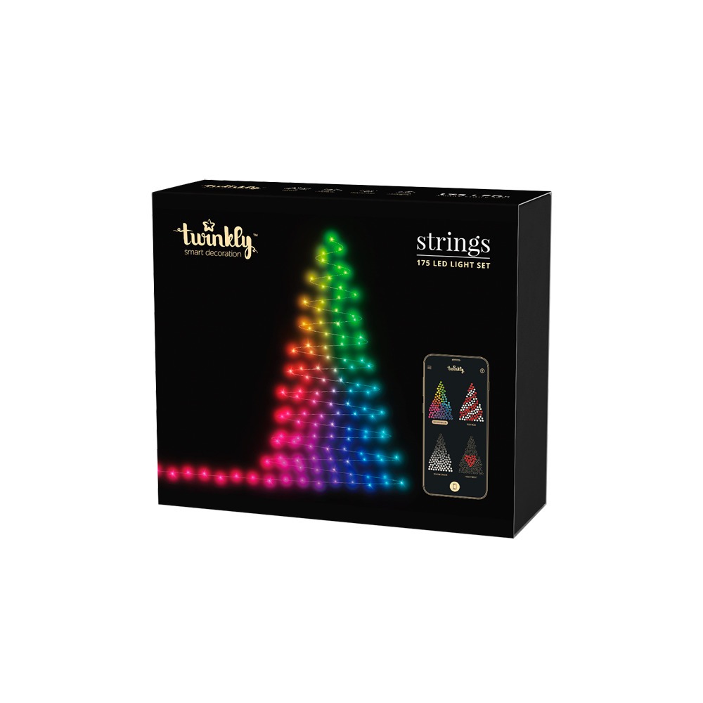 фото Умная гирлянда twinkly strings rgb 175 (tws175stp-beu)