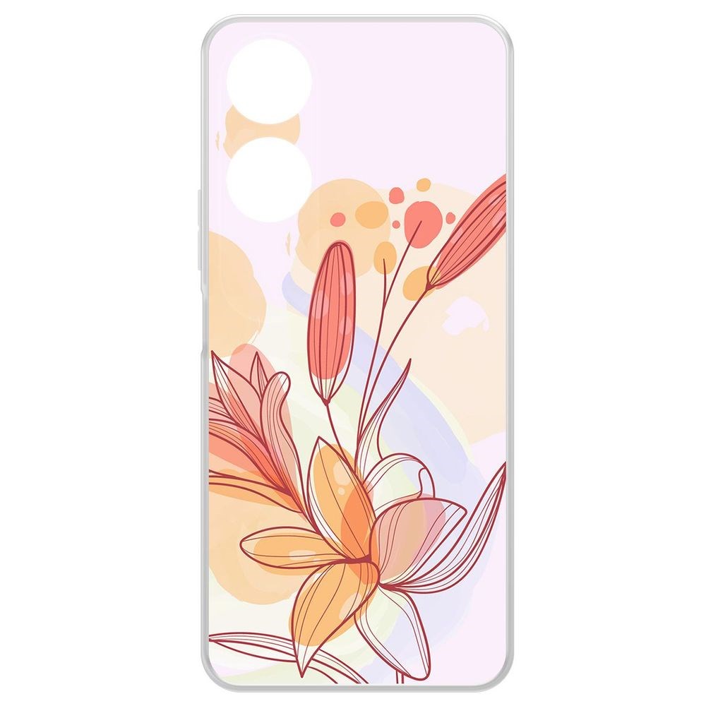 

Чехол-накладка Krutoff Clear Case Фантазия для Honor X5 Plus, Прозрачный