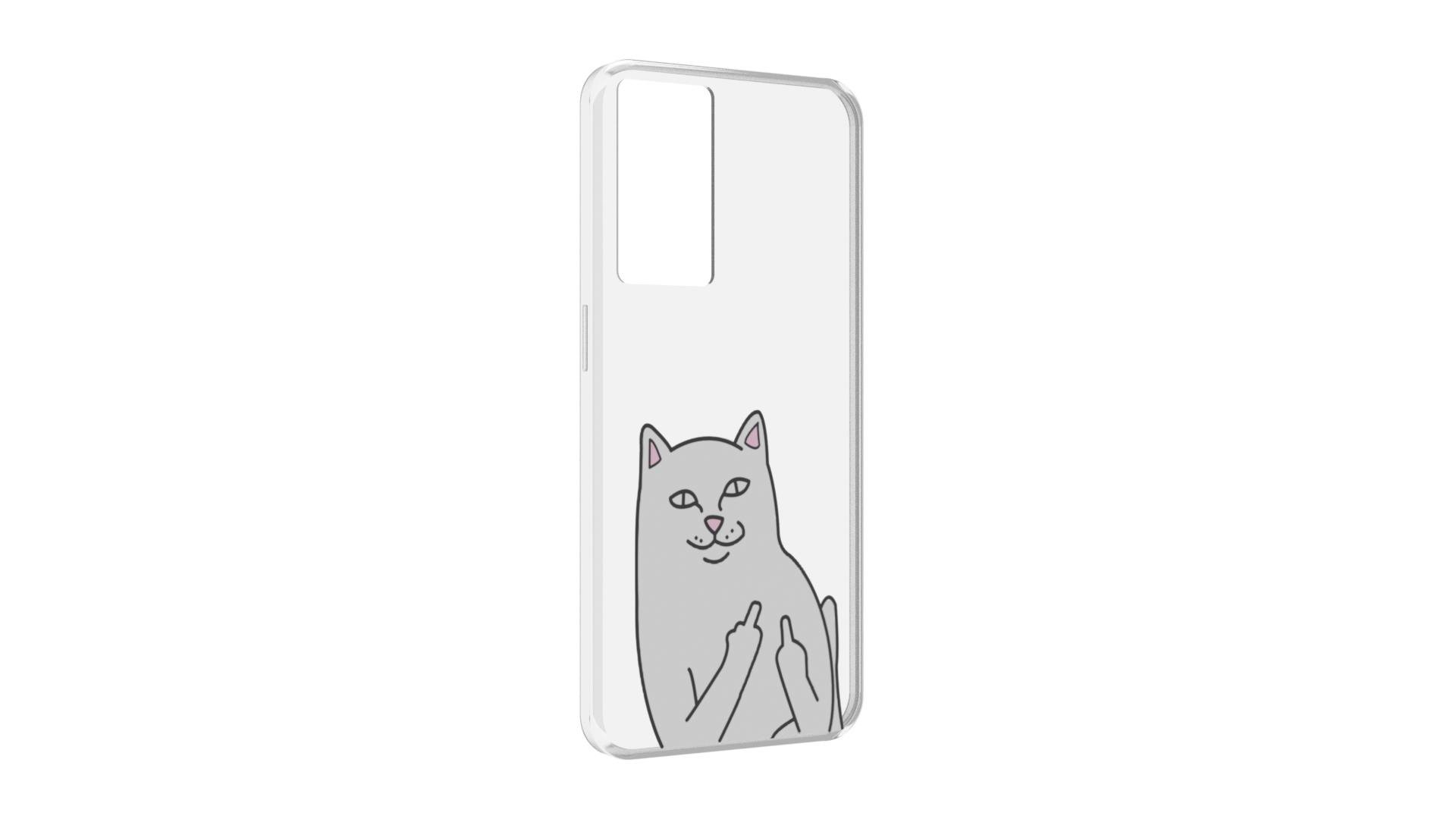 

Чехол MyPads котяра для OPPO A96 5G / Reno7 Lite / Reno 7Z / F12 Pro 5G, Прозрачный, Tocco