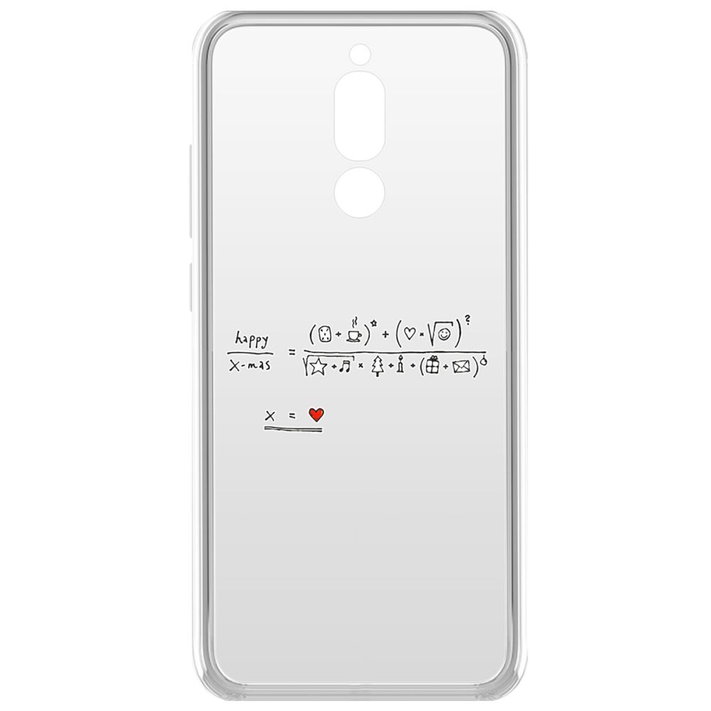 фото Чехол-накладка krutoff clear case праздничная формула для xiaomi redmi 8