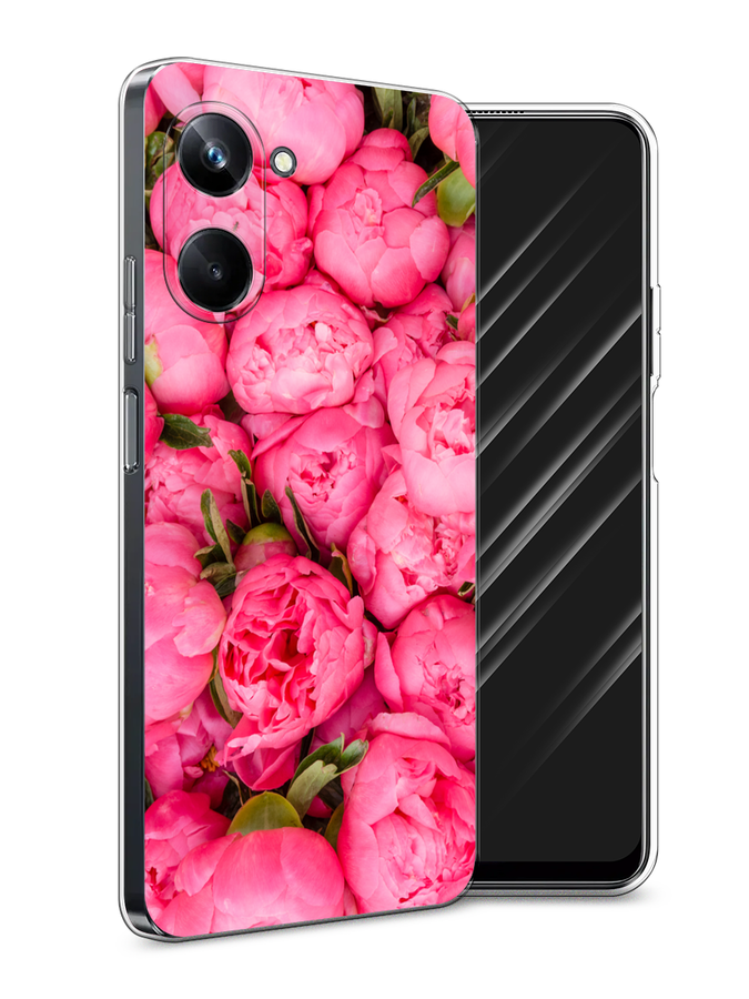 

Чехол Awog на Realme 10 Pro "Прекрасные пионы", Разноцветный, 2512550-1