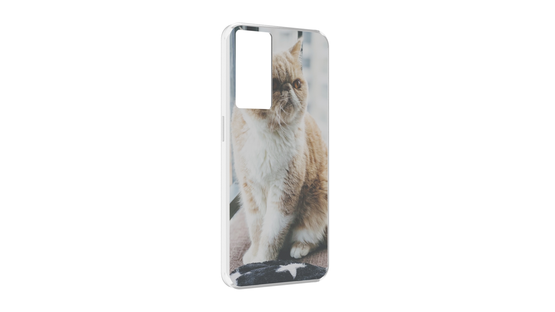 Чехол MyPads кошка экзот для OPPO A96 5G / Reno7 Lite / Reno 7Z / F12 Pro 5G