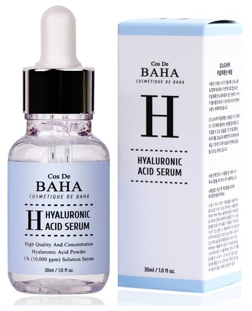 Купить Cыворотка с гиалуроновой кислотой Cos De BAHA Pure Hyaluronic Acid Serum, 30 мл, Сыворотка для лица