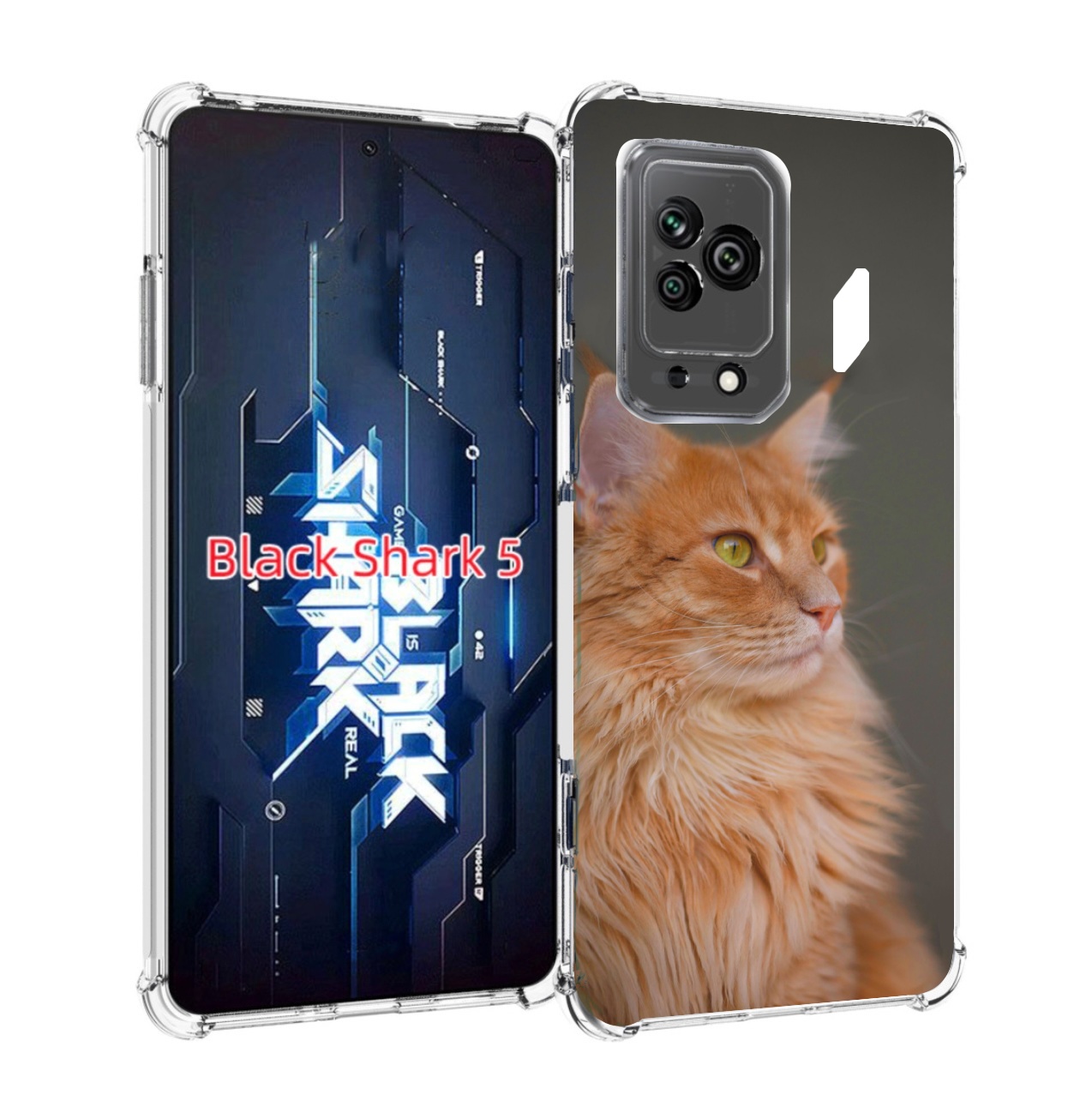 

Чехол MyPads кошка меин кун 1 для Xiaomi Black Shark 5, Прозрачный, Tocco