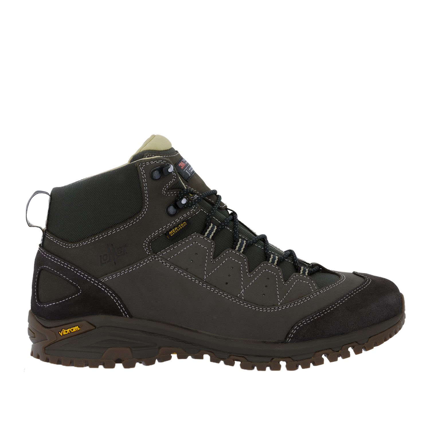 

Ботинки Lomer Sella High Mtx Nubuck Thinsulate Antra р.43 EU, Серый, Sella High Mtx Nubuck Thinsulate