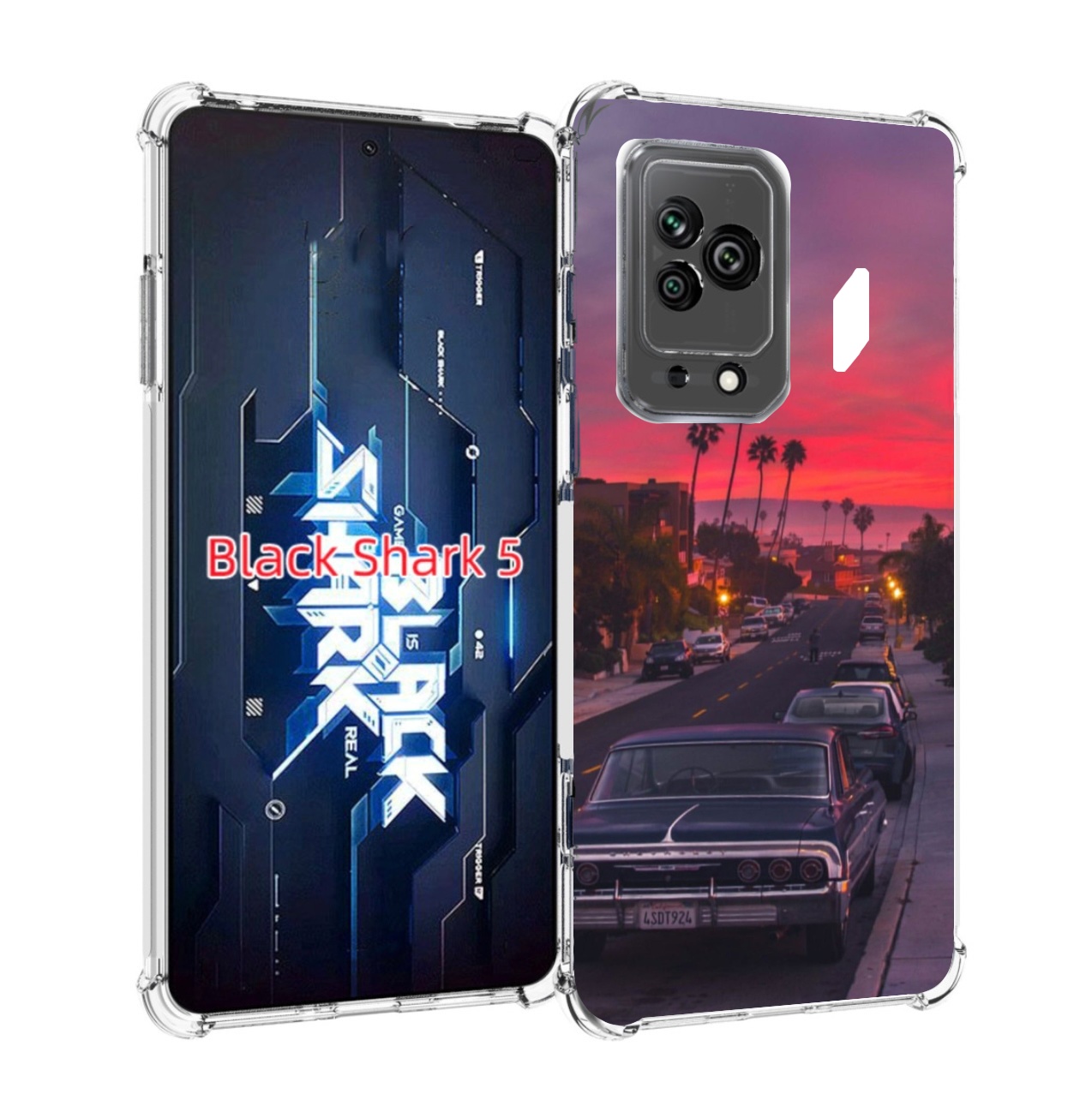 

Чехол MyPads красивая дорога америки для Xiaomi Black Shark 5, Прозрачный, Tocco