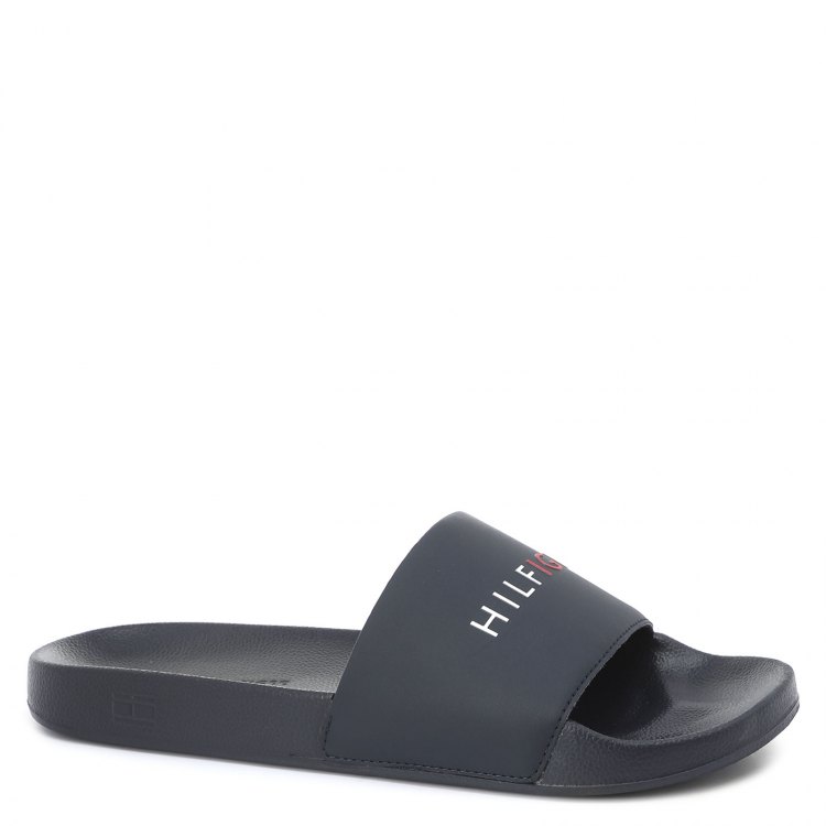 

Шлепанцы мужские Tommy Hilfiger FM0FM03374_2522868 синие 40 EU, FM0FM03374_2522868