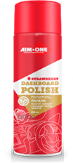 Полироль Панели Клубника Aim-One Dashboard Polish Strawberry, Dp-Str, Аэрозоль, 220 Мл AIM