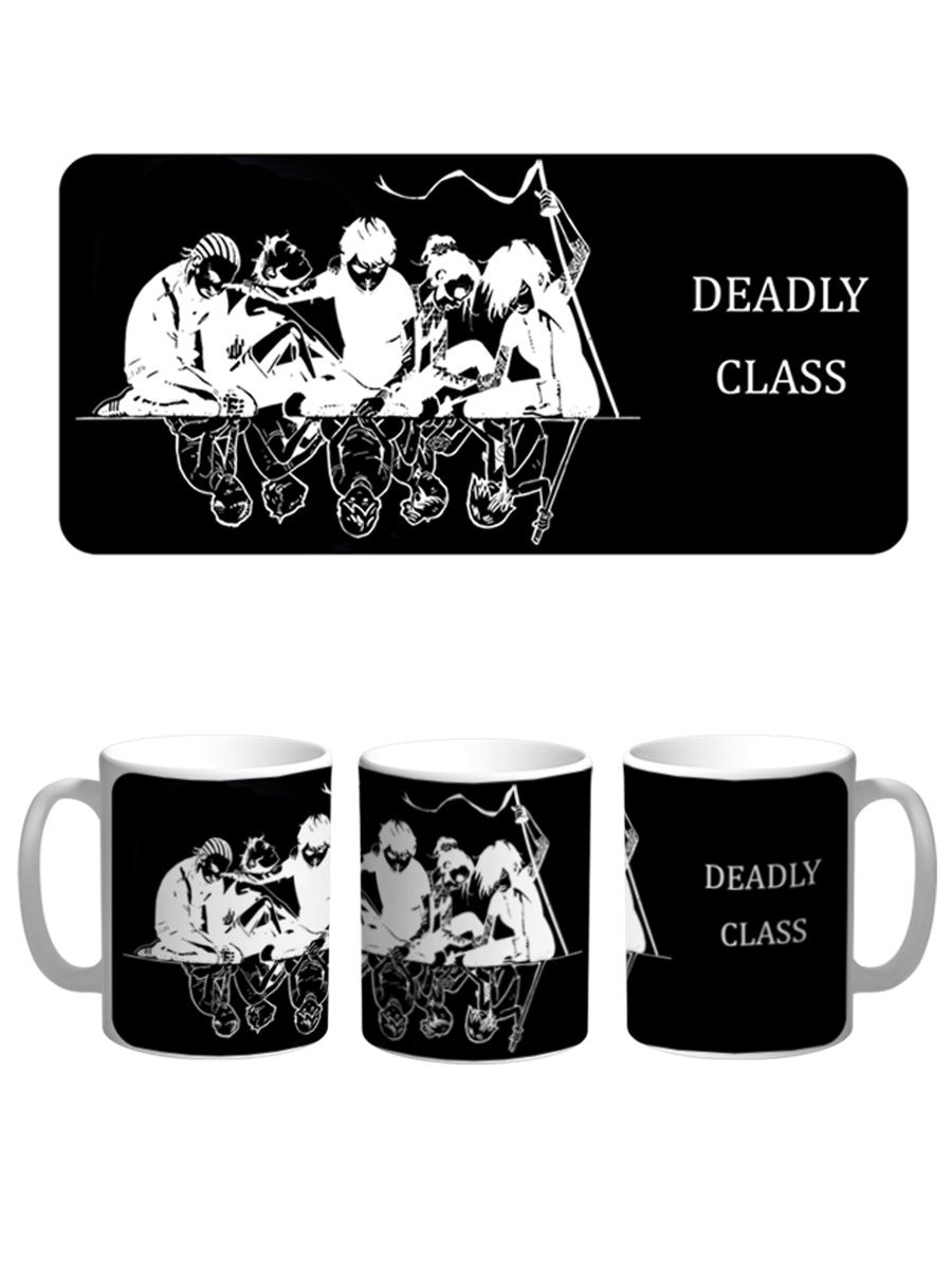 

Кружка Каждому Своё Академия смерти, Deadly Class, Сериал 330 мл, CU-SRAS5-W/S