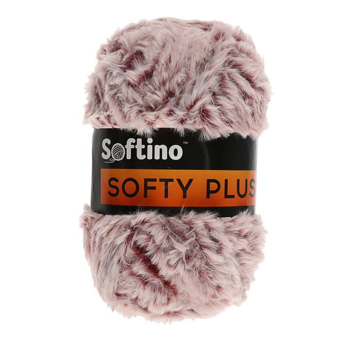 

Пряжа Softino 100% микрофибра, Softy plush, 100 гх65 м, бразилин