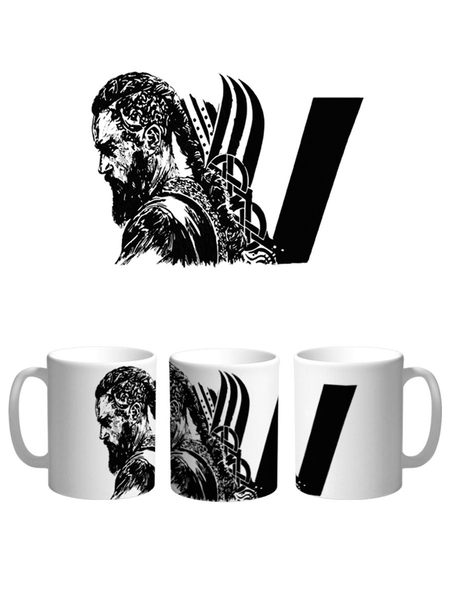 

Кружка Каждому Своё Викинги, Vikings, Сериал 330 мл, CU-SRVK18-W/S