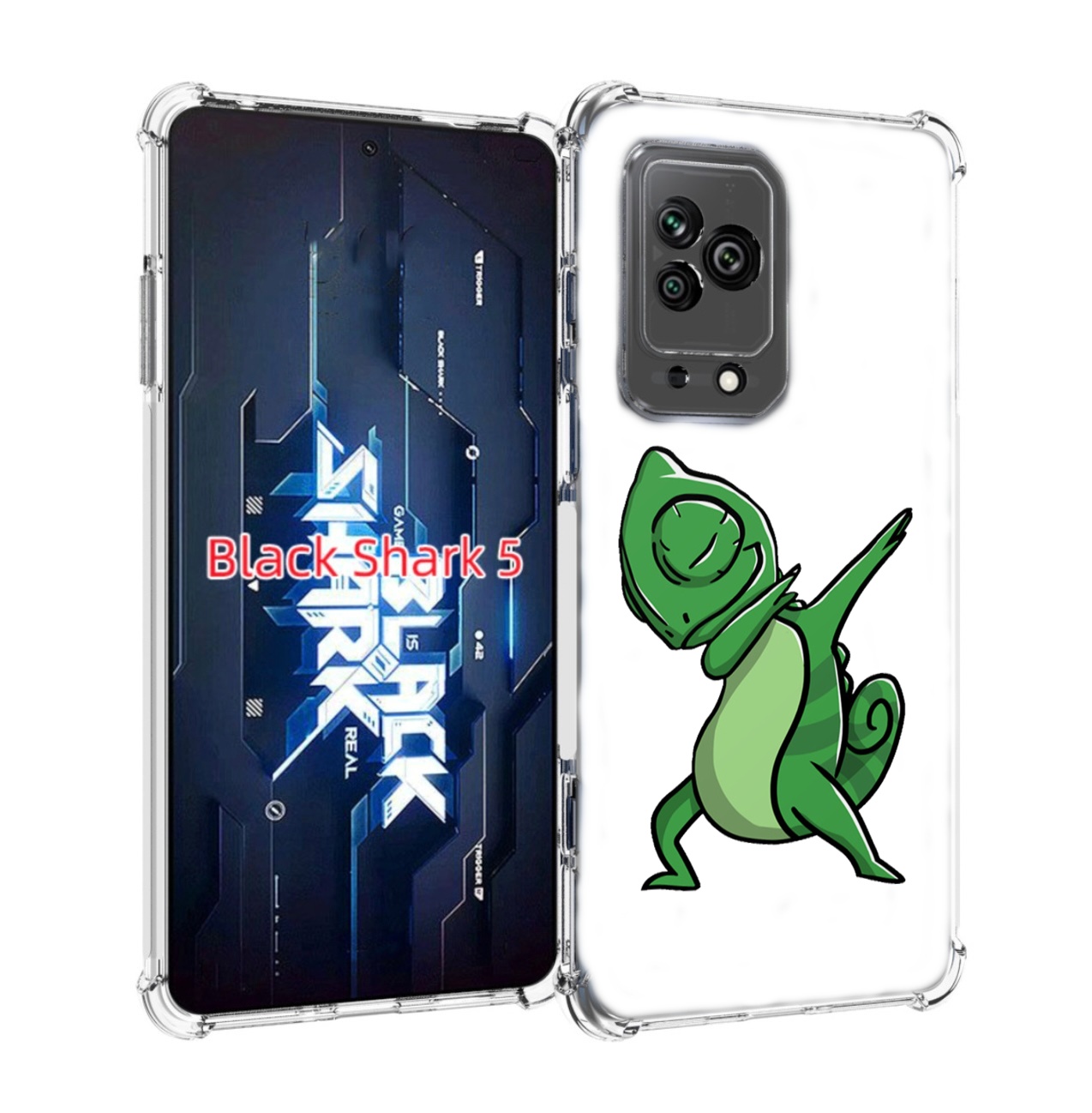 

Чехол MyPads крутой-хамелеон для Xiaomi Black Shark 5, Прозрачный, Tocco