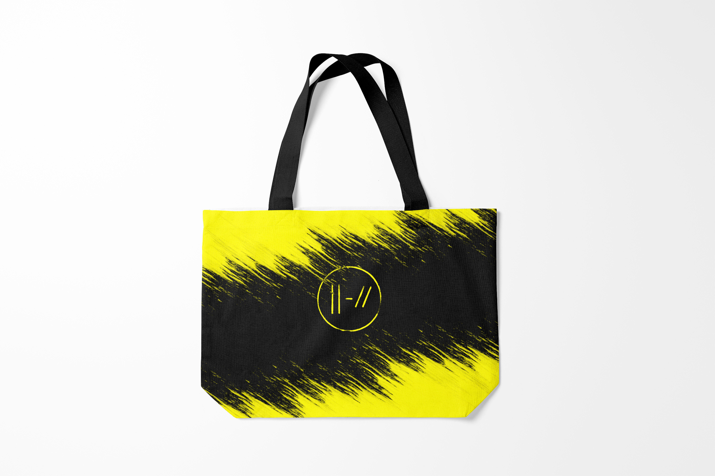 

Сумка шoппер унисекс Burnettie Twenty one pilots TOP, черный, Twenty one pilots TOP