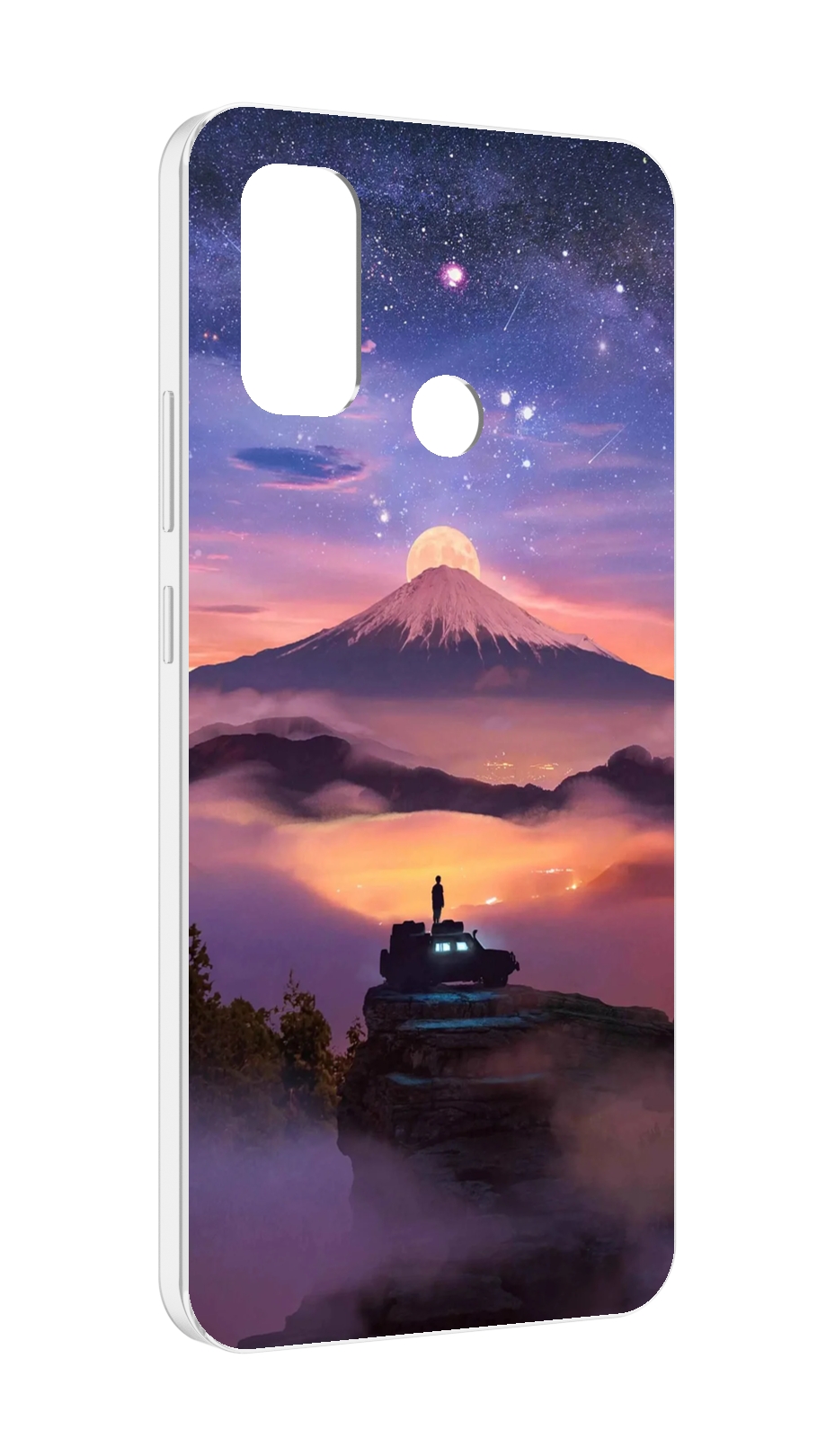 

Чехол MyPads ночь-в-горах для UleFone Note 10P/Note 10, Прозрачный, Tocco