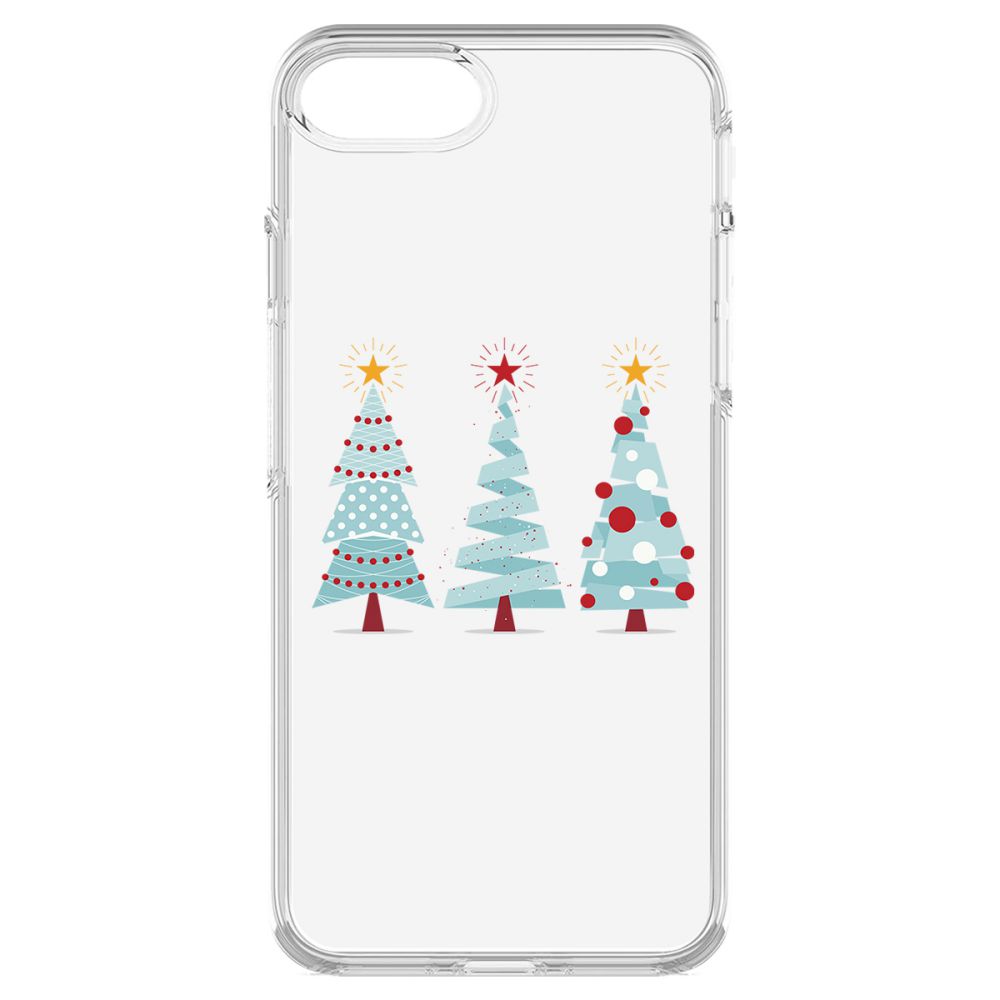 

Чехол-накладка Krutoff Clear Case Новоёлка для iPhone 6/6s/7/8/SE