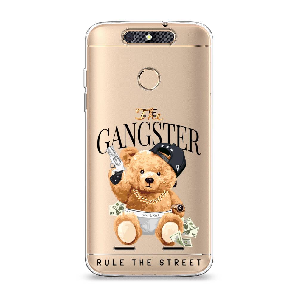 

Чехол на ZTE Blade V8 mini "The Gangster", Бежевый;серый;черный, 131950-6