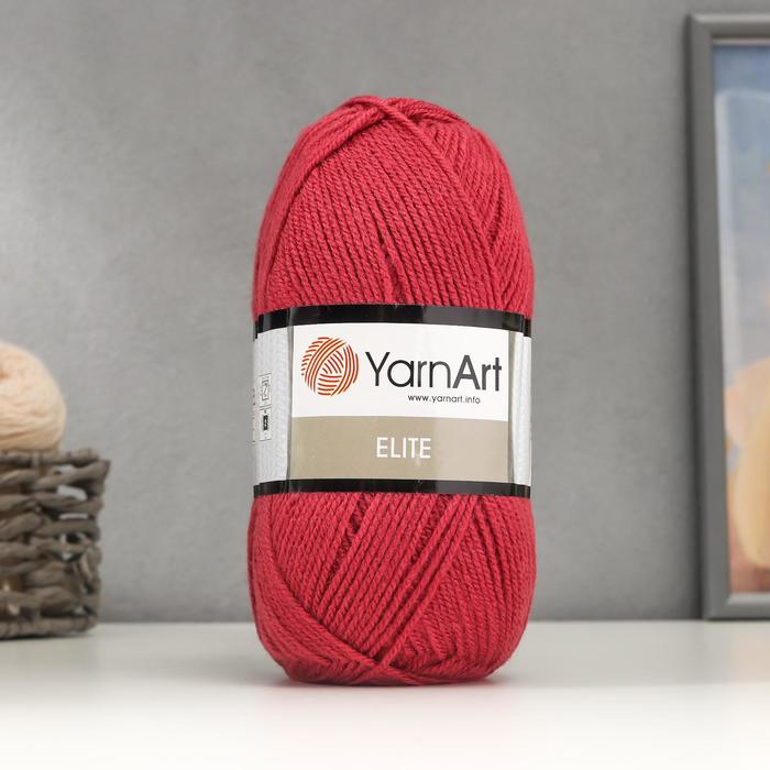 

YarnArt "Elite", 100% акрил, 300 м/100 гр, (219 светлая вишня)