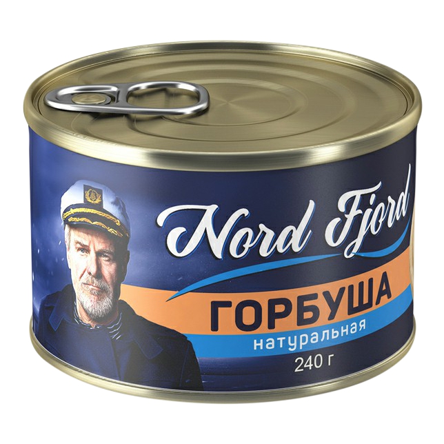 Горбуша Nord Fjord натуральная 240 г