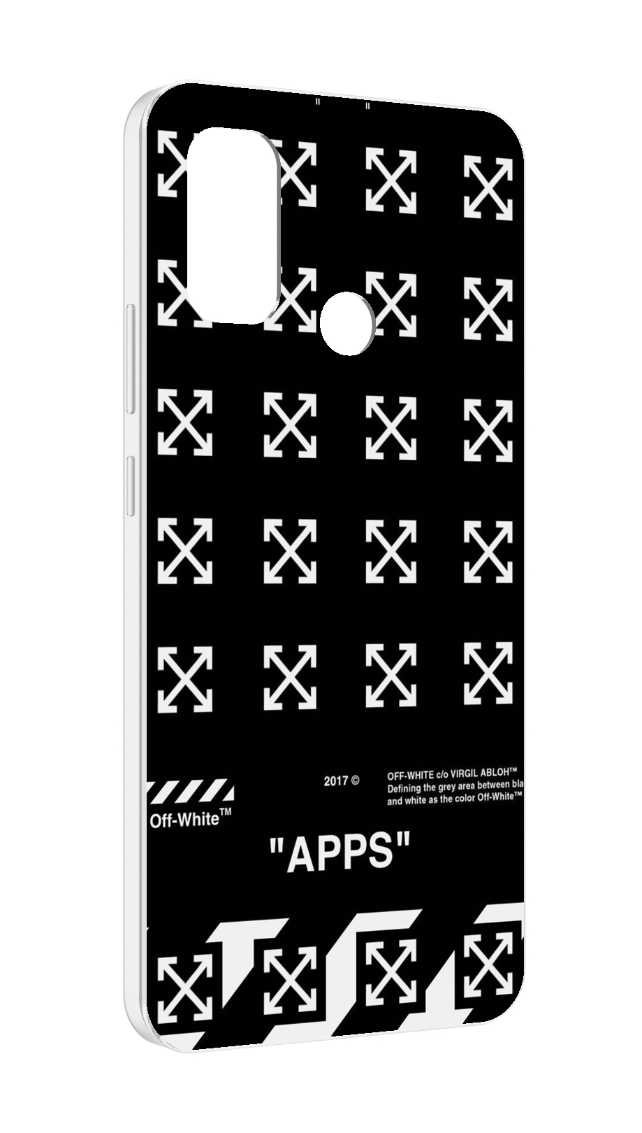 

Чехол MyPads оф-вайт-значки для UleFone Note 10P/Note 10, Прозрачный, Tocco