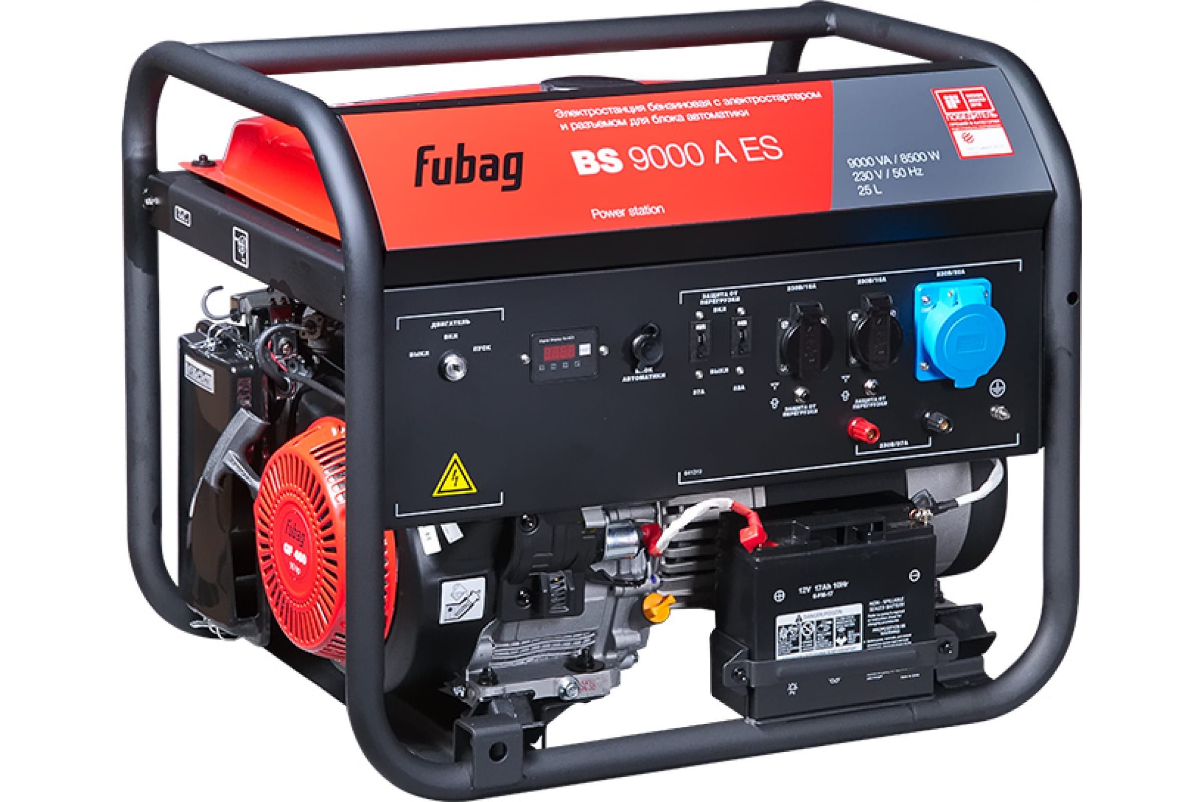 

Бензиновая электростанция FUBAG BS 9000 A ES (641019)
