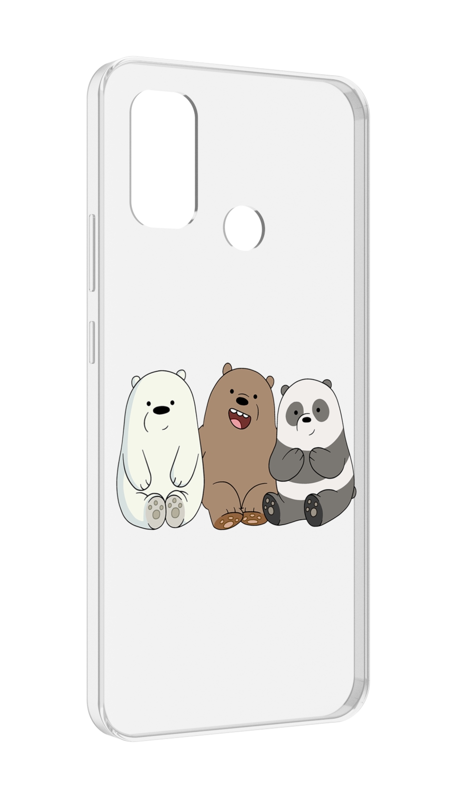 

Чехол MyPads панды детский для UleFone Note 10P/Note 10, Прозрачный, Tocco