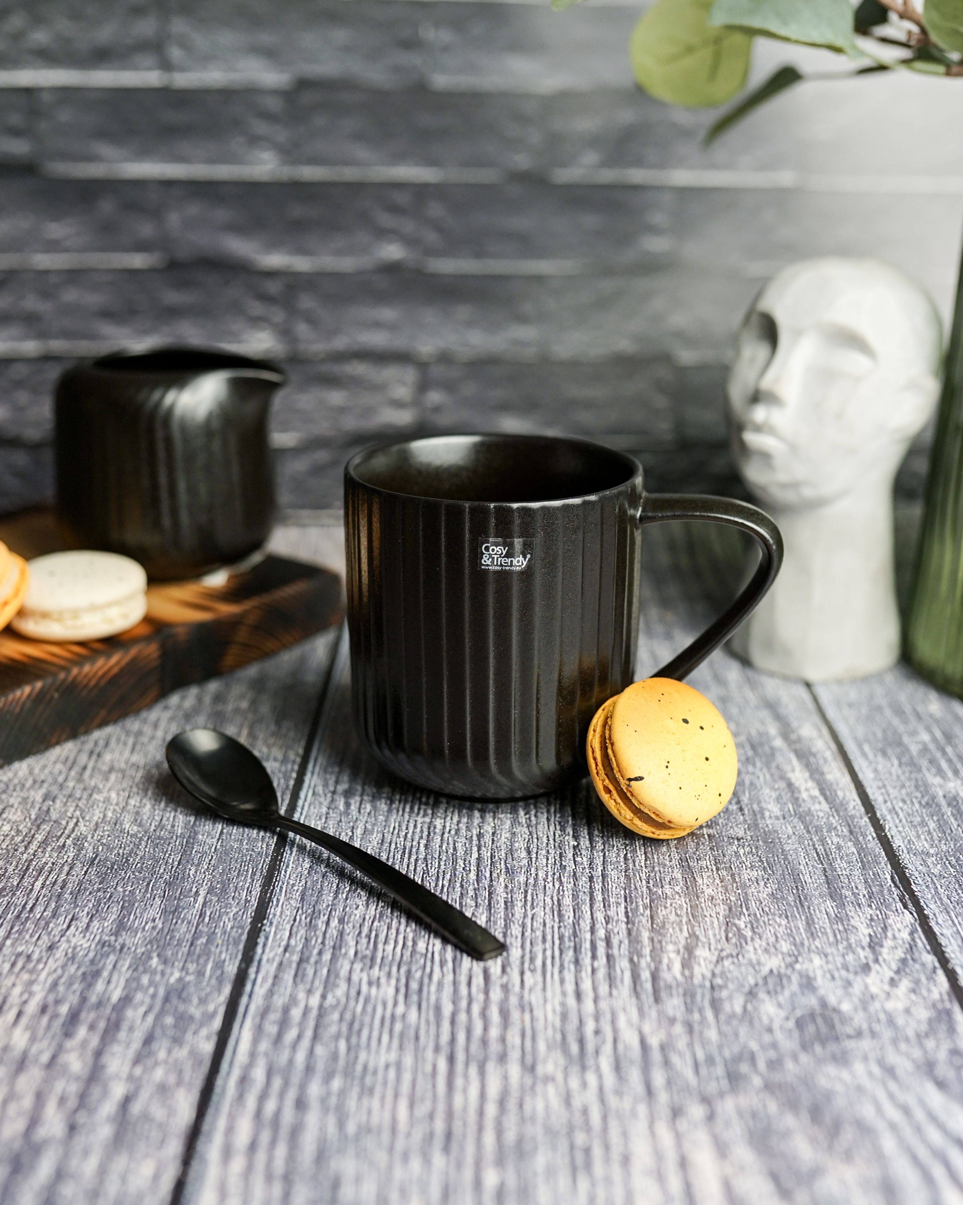 

Кружка Cosy & Trendy Dakota Black 400 мл. керамика
