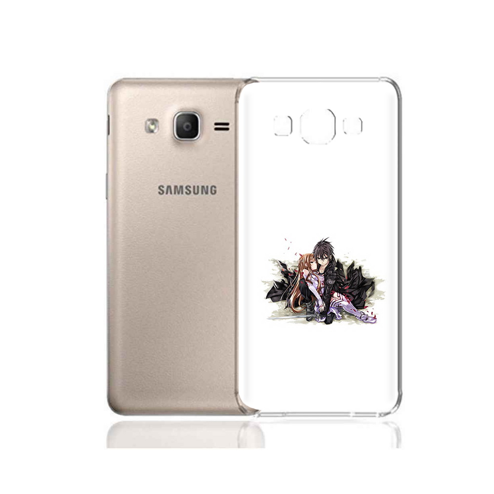 

Чехол MyPads Tocco для Samsung Galaxy A7 (2015) аниме асуна (PT11625.595.222), Прозрачный, Tocco