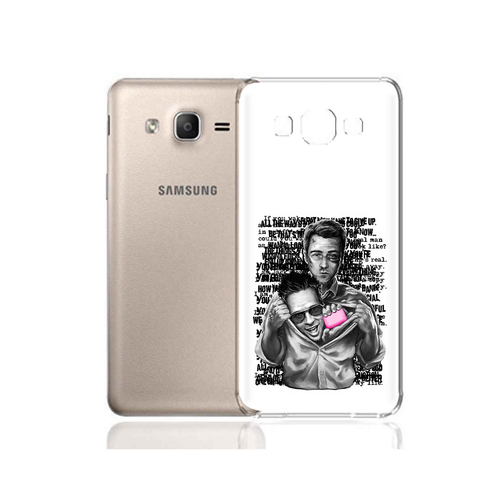 

Чехол MyPads Tocco для Samsung Galaxy A7 (2015) бойцовский клуб (PT11625.595.242), Прозрачный, Tocco