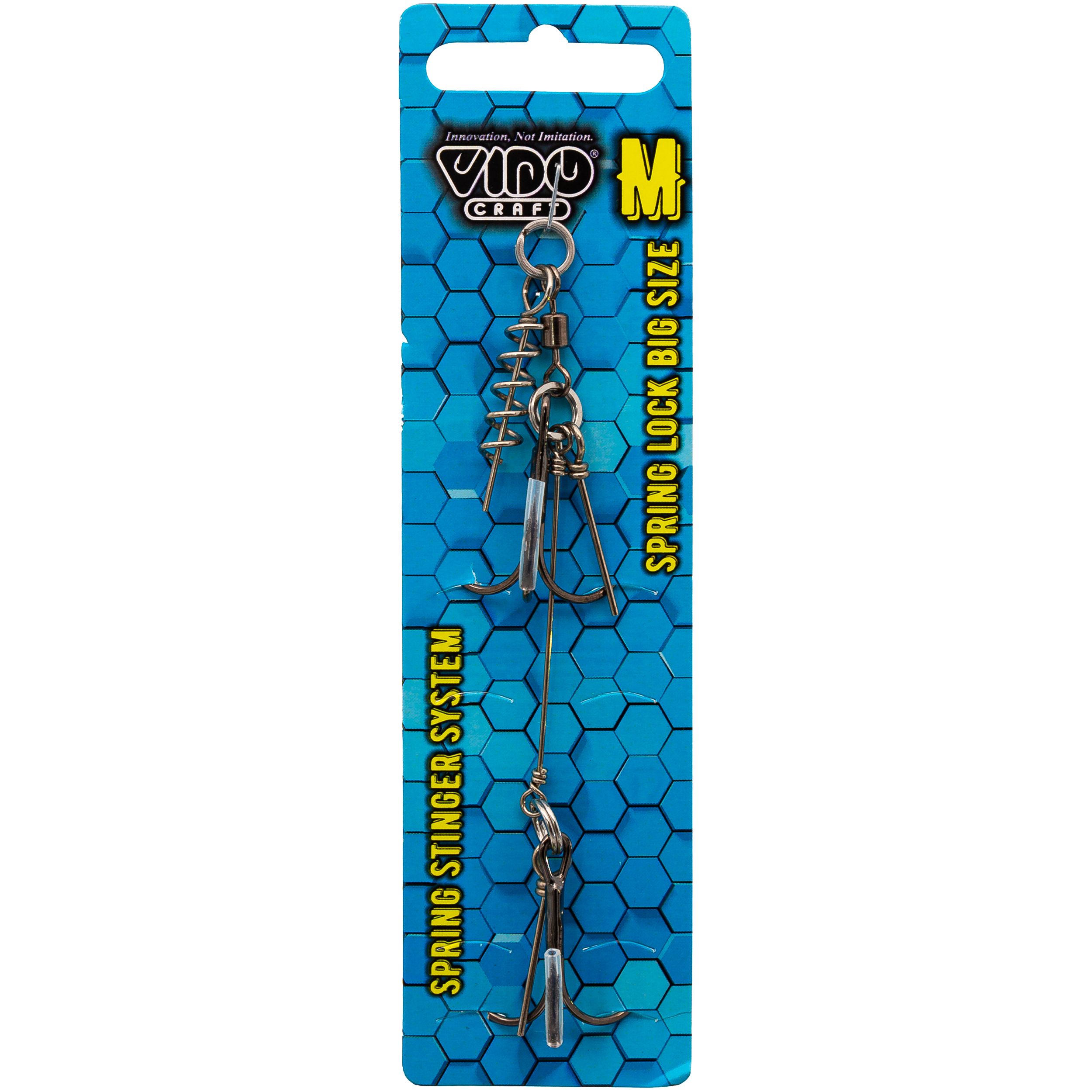 

Поводок со спиралью Vido Craft Spring Lock Big Size 9 см, крючок 1, со спиралью Spring Lock Big Size