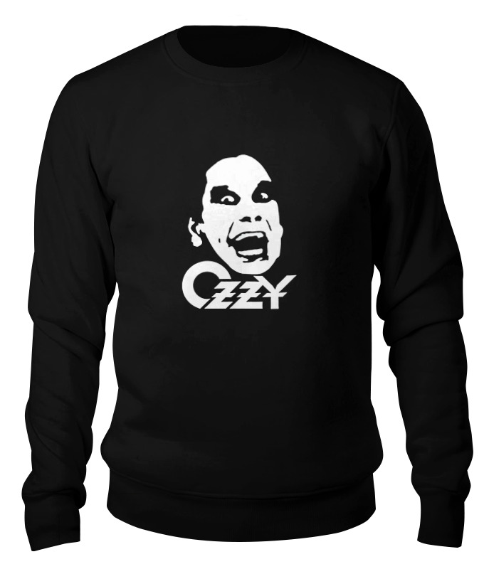 

Свитшот унисекс Printio Ozzy osbourne черный 2XL, Ozzy osbourne