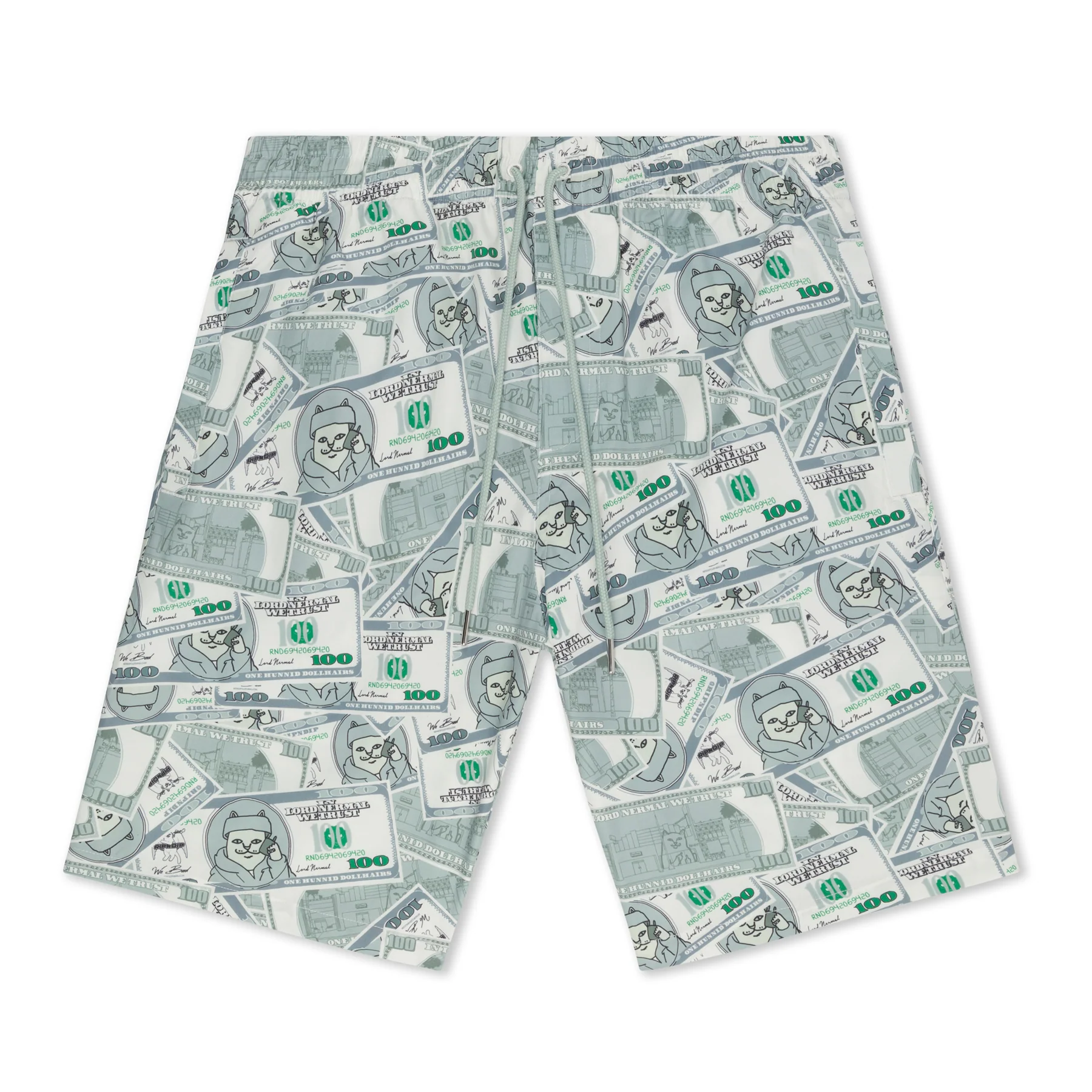 

Повседневные шорты мужские Ripndip Moneybag разноцветные L, Разноцветный, Moneybag