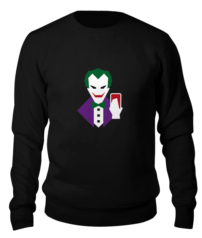

Свитшот унисекс Printio Джокер (joker) черный 2XL, Джокер (joker)