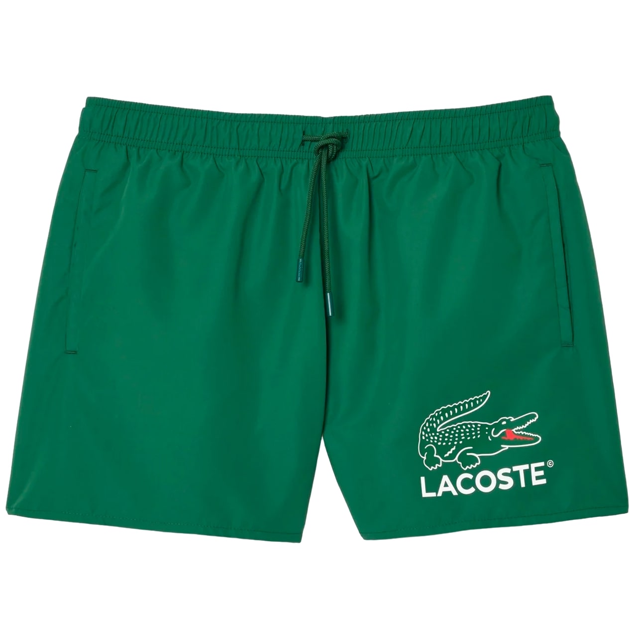 

Повседневные шорты мужские Lacoste Croc Print зеленые S, Зеленый, Croc Print