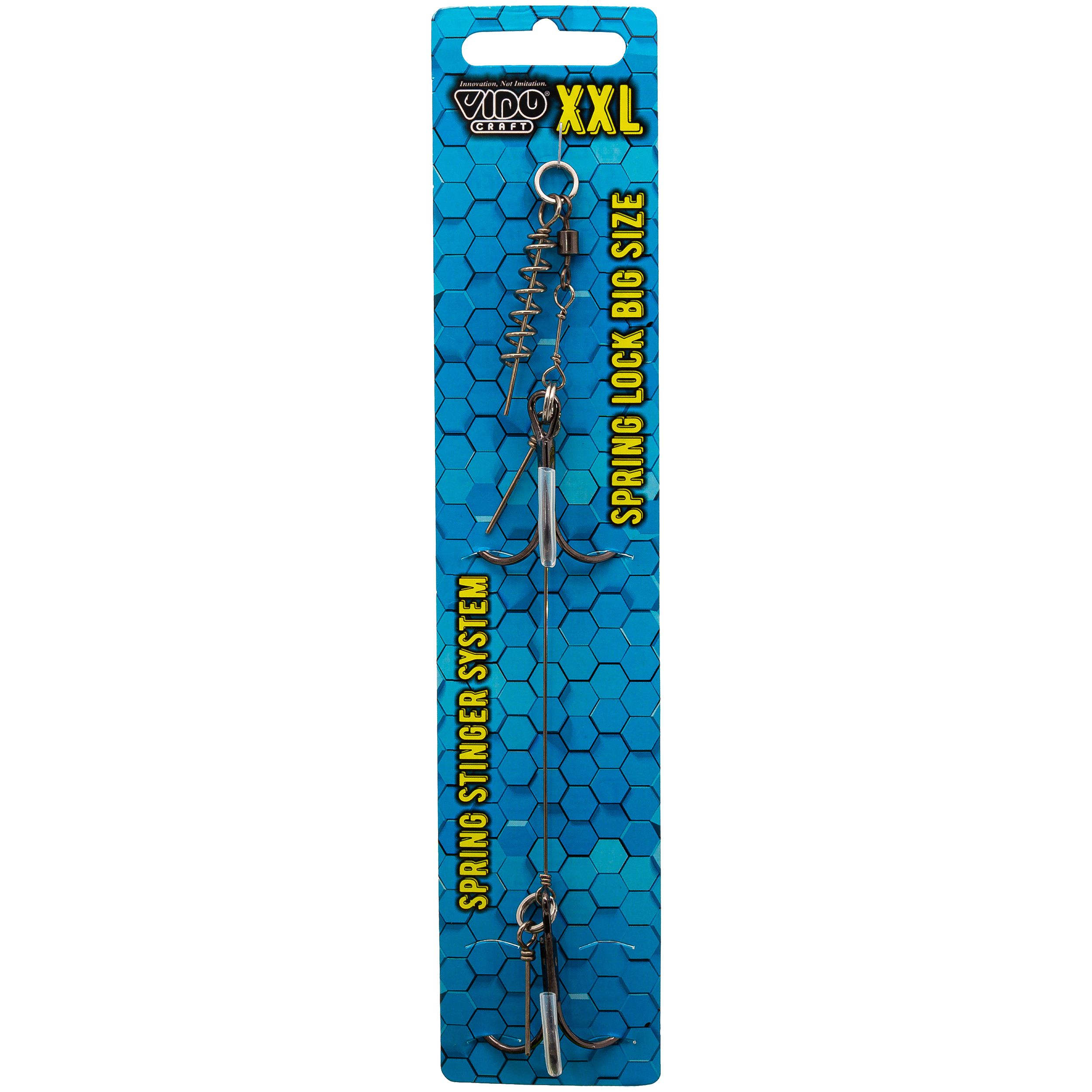 

Поводок со спиралью Vido Craft Spring Lock Big Size 16 см, крючок 3/0, со спиралью Spring Lock Big Size