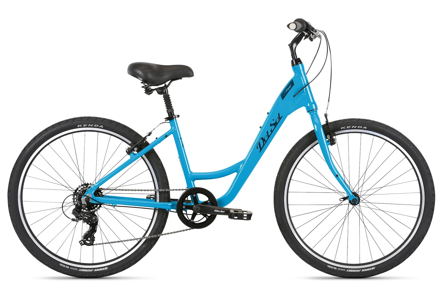 

Велосипед Del Sol Lxi Flow 1 ST 27.5 sky blue 27.5", Голубой