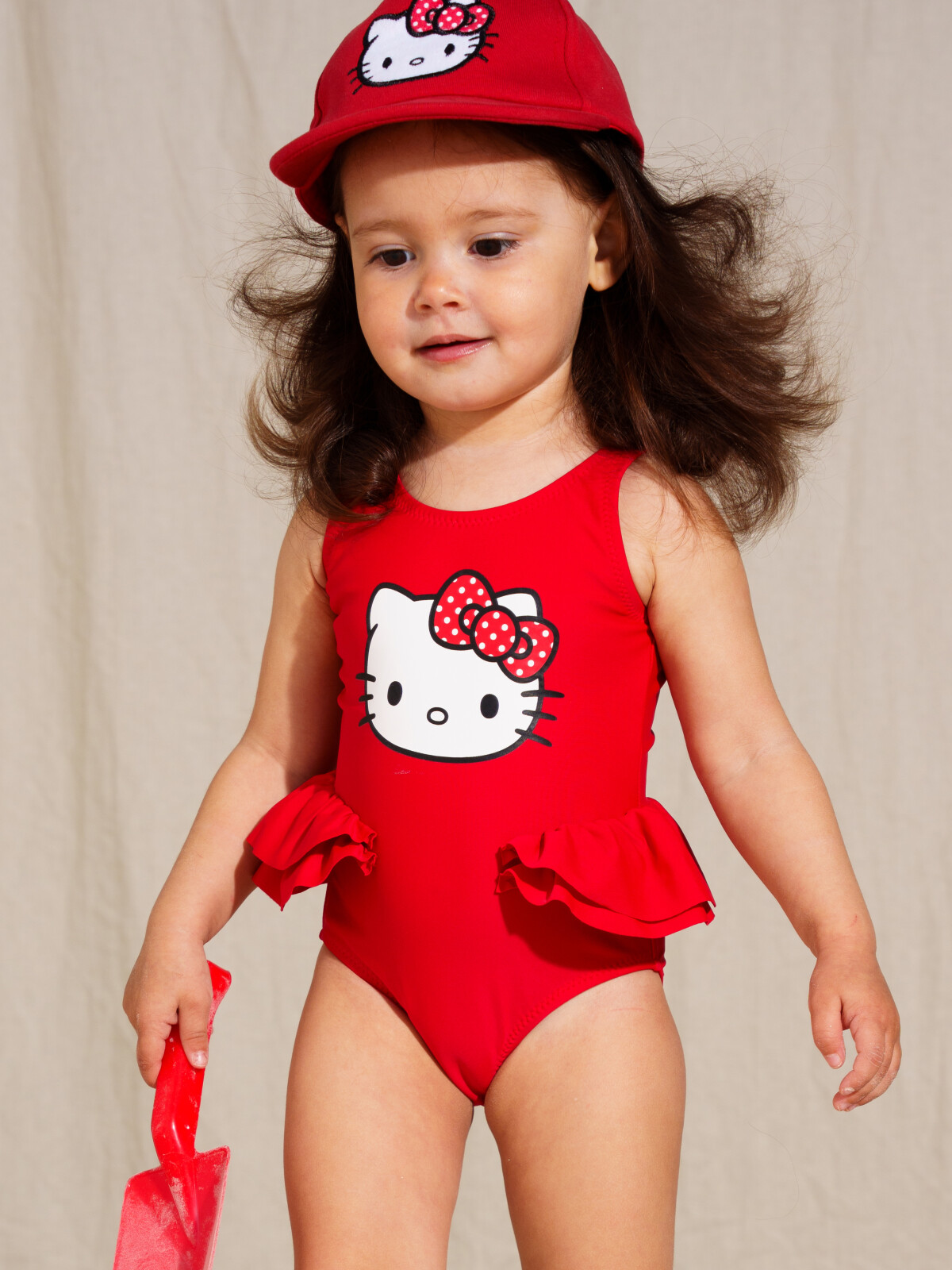 

Купальник слитный детский PlayToday Baby 12349013, красный, 86, 12349013