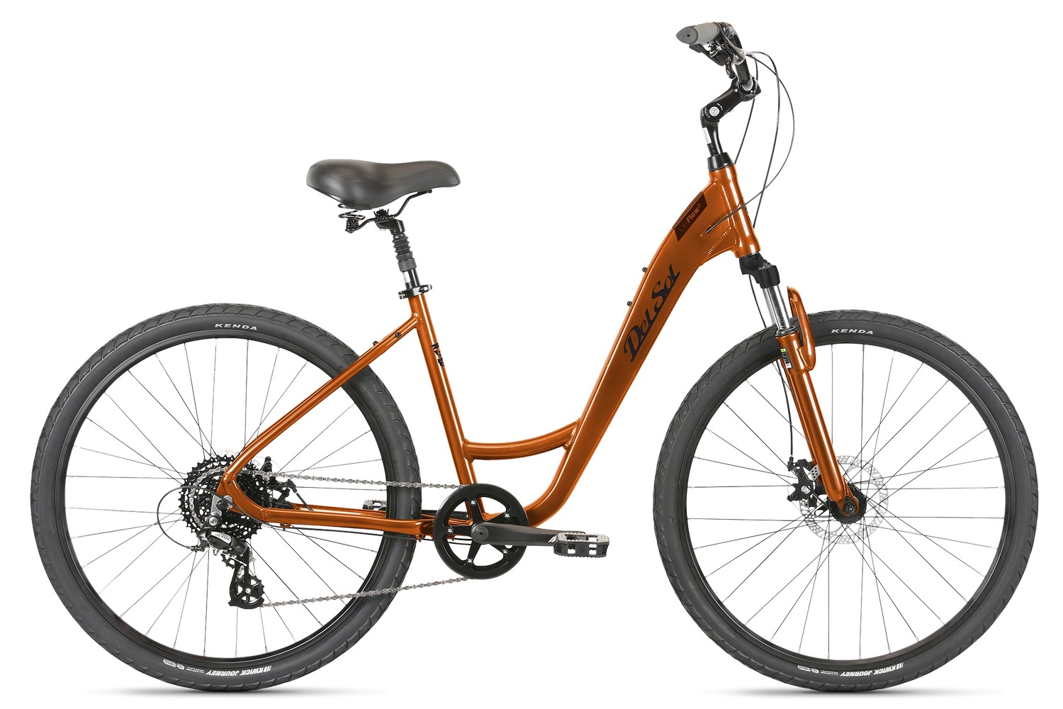 Велосипед Del Sol Lxi Flow 2 ST 27.5 orange 17