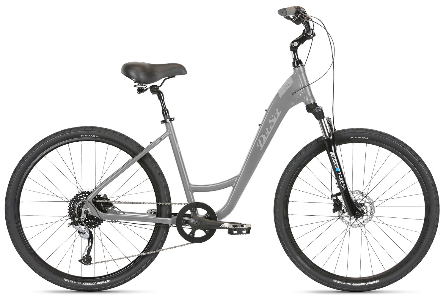 Велосипед Del Sol Lxi Flow 3 ST 27.5 light grey 17