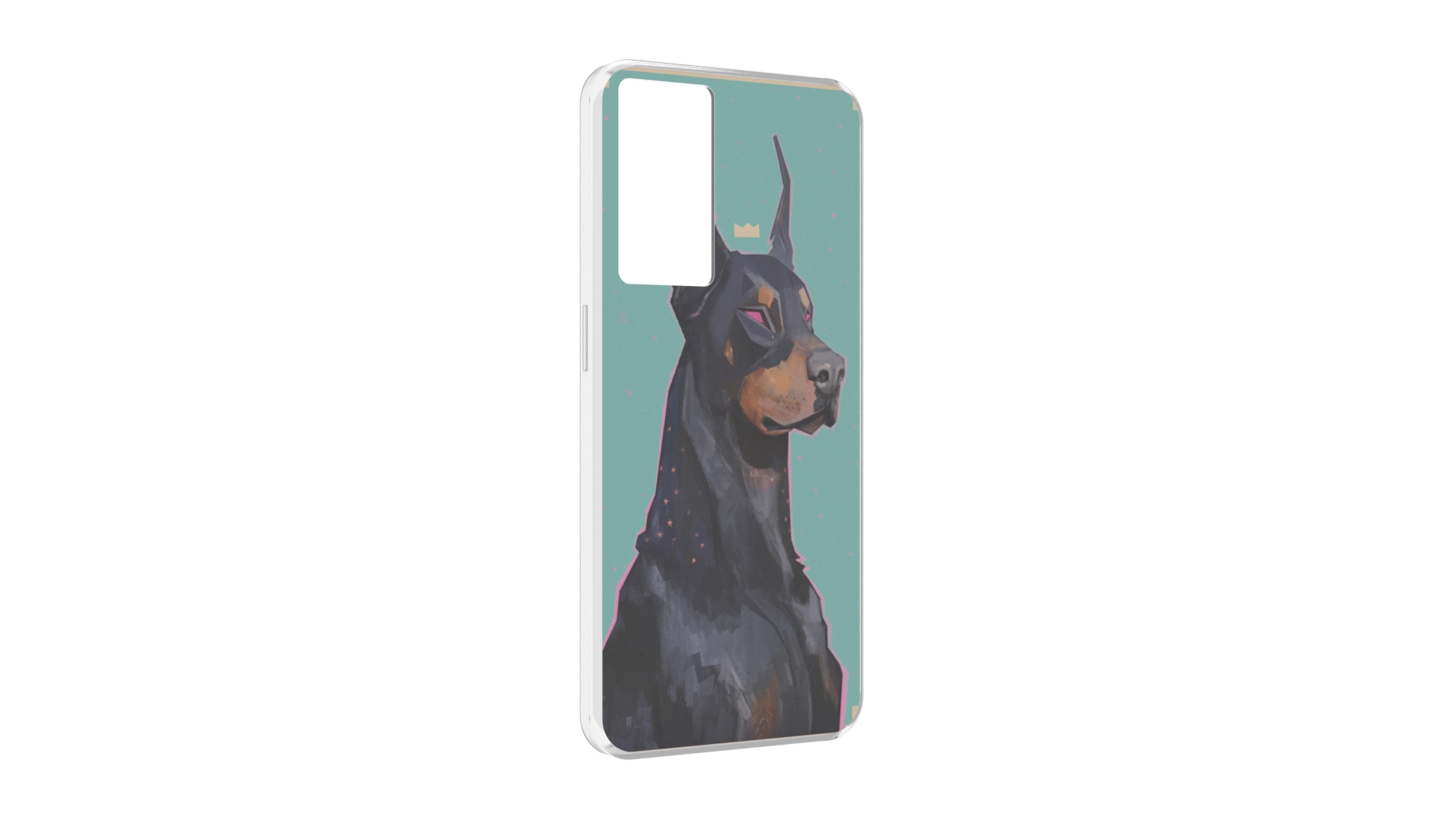 

Чехол MyPads красивый-доберман для OPPO A96 5G / Reno7 Lite / Reno 7Z / F12 Pro 5G, Прозрачный, Tocco