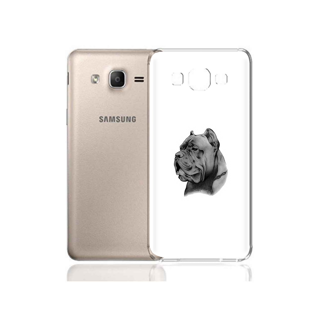 

Чехол MyPads Tocco для Samsung Galaxy A7 (2015) грозный бульдог (PT11625.595.300), Прозрачный, Tocco