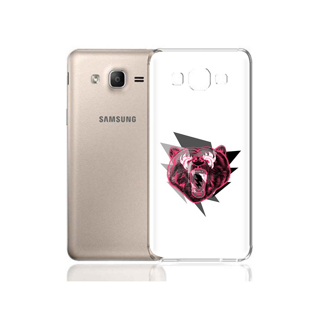

Чехол MyPads Tocco для Samsung Galaxy A7 (2015) грозовой медведь (PT11625.595.301), Прозрачный, Tocco