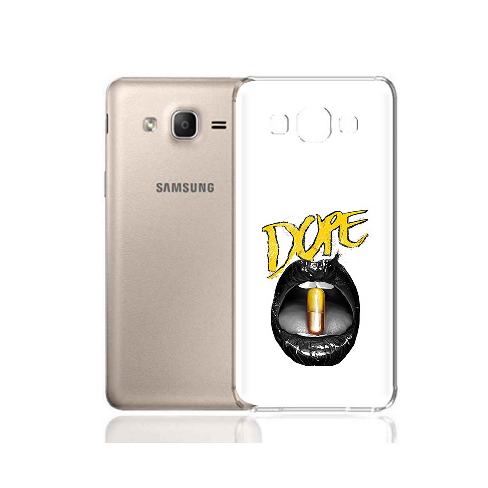 

Чехол MyPads Tocco для Samsung Galaxy A7 (2015) губы (PT11625.595.303), Прозрачный, Tocco