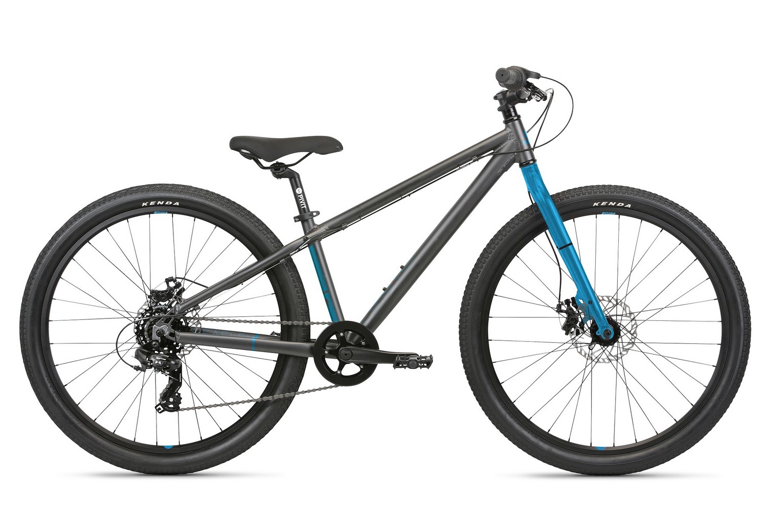 

Велосипед Haro Beasley 26 matt black/blue 26", Черный;синий